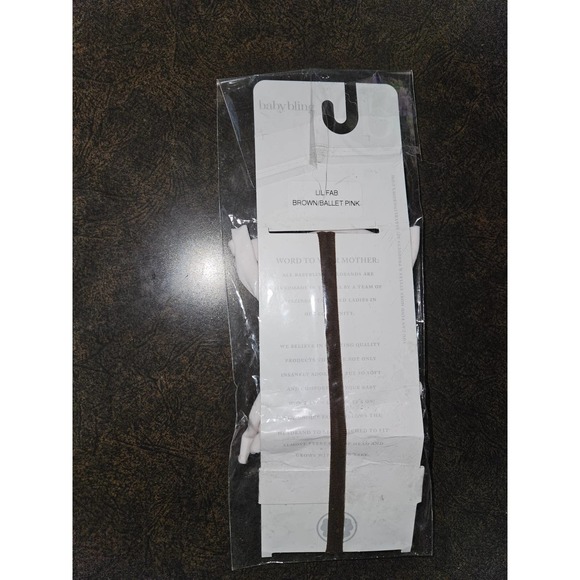 #662 Original Baby Bling baby Fab Skinny baby headbands in Ballet Pink NEW - Picture 2 of 2